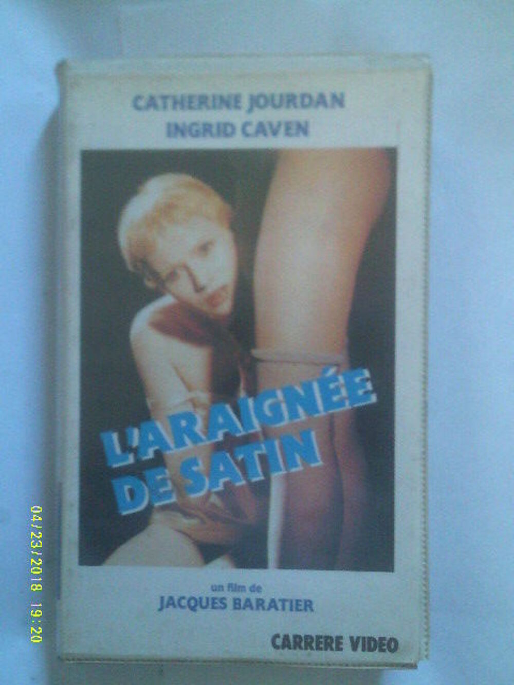  L ARAIGN&Eacute;E DE SATIN avec Ingrid Caven ( Paypal accept&eacute; ) DVD et blu-ray