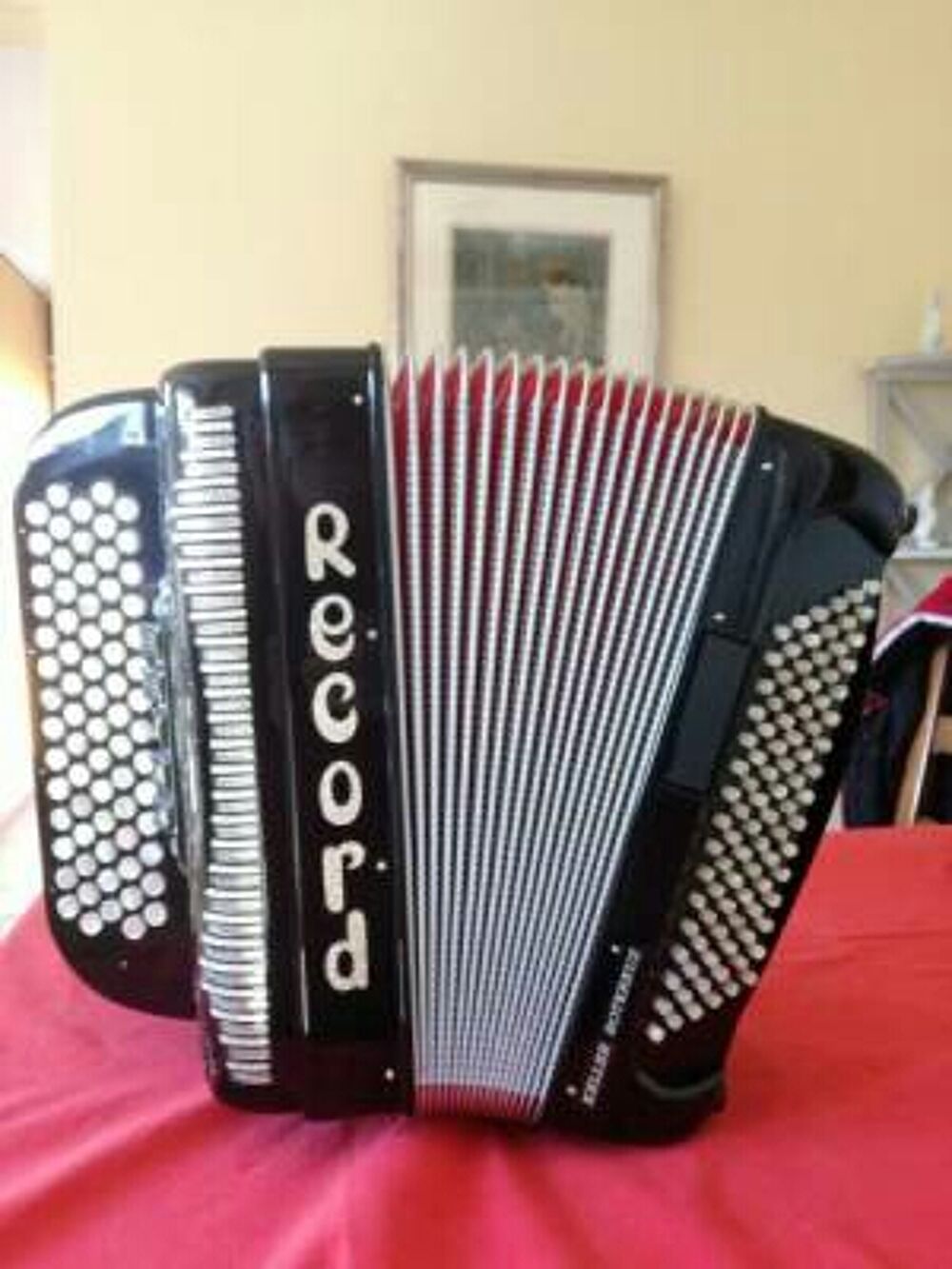 Accord&eacute;on chromatique RECORD comme neuf Audio et hifi