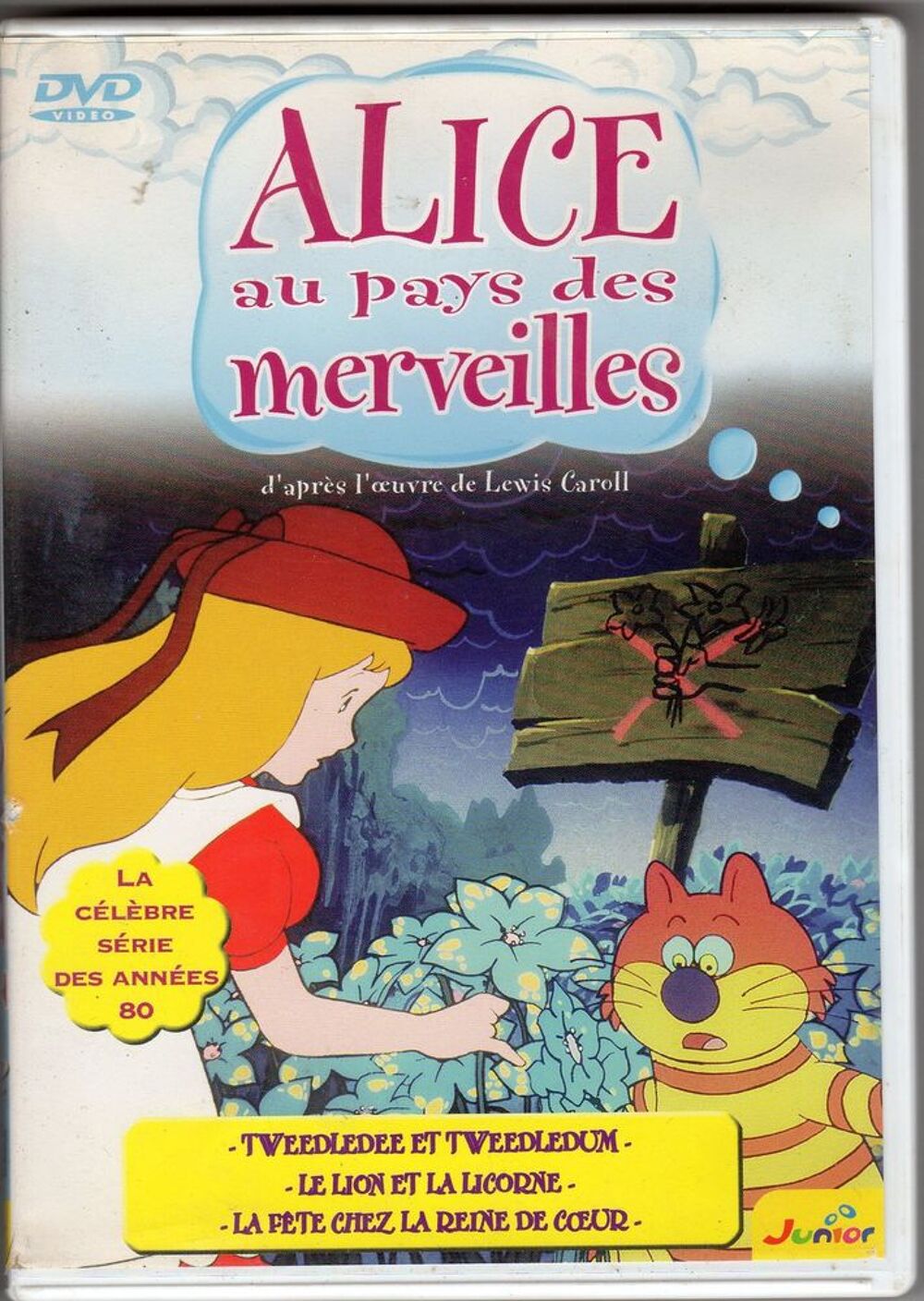 DVD ENFANTS 
LOT de 3 DVD et blu-ray