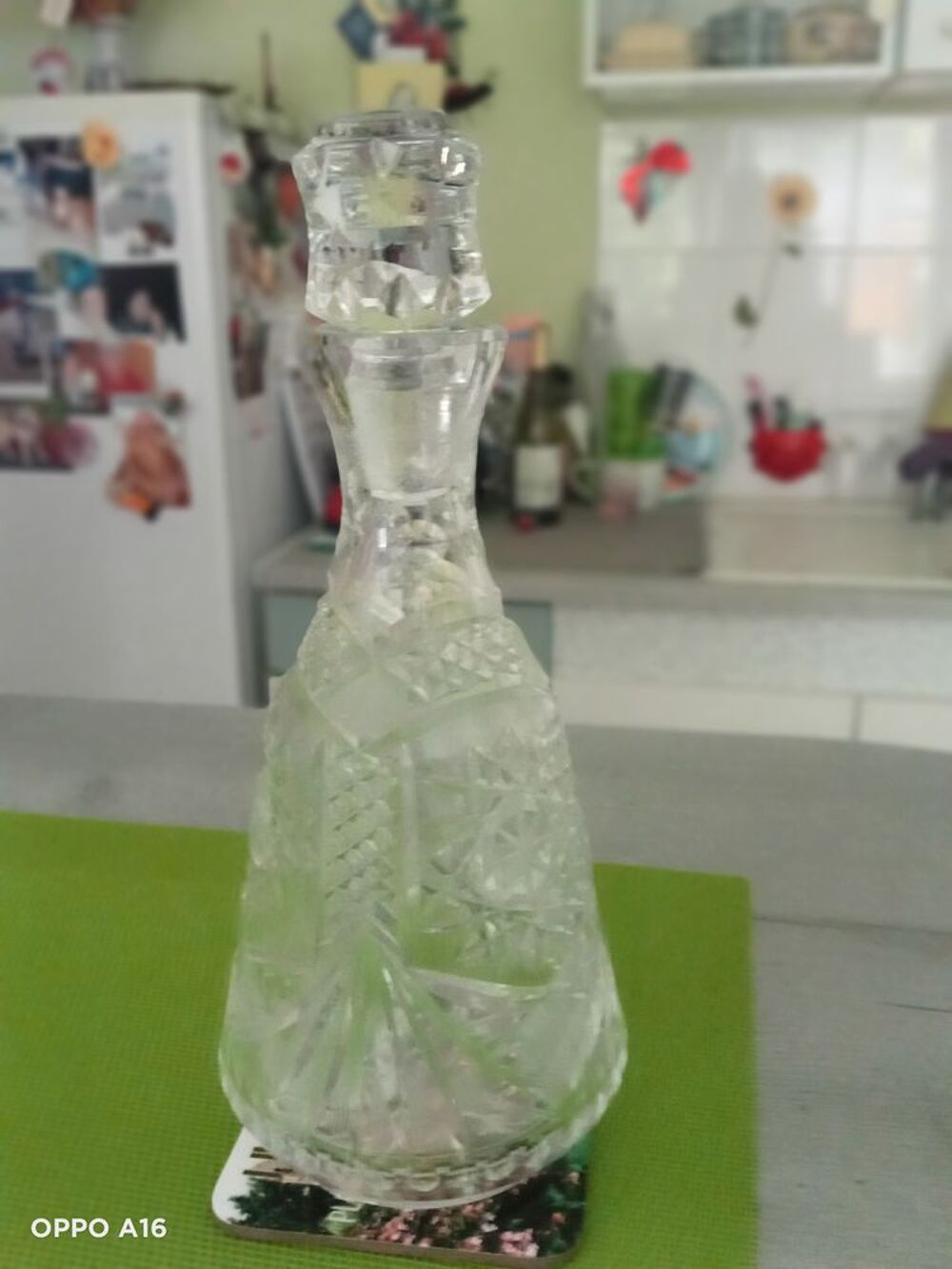 Carafe en cristal de Pologne Décoration