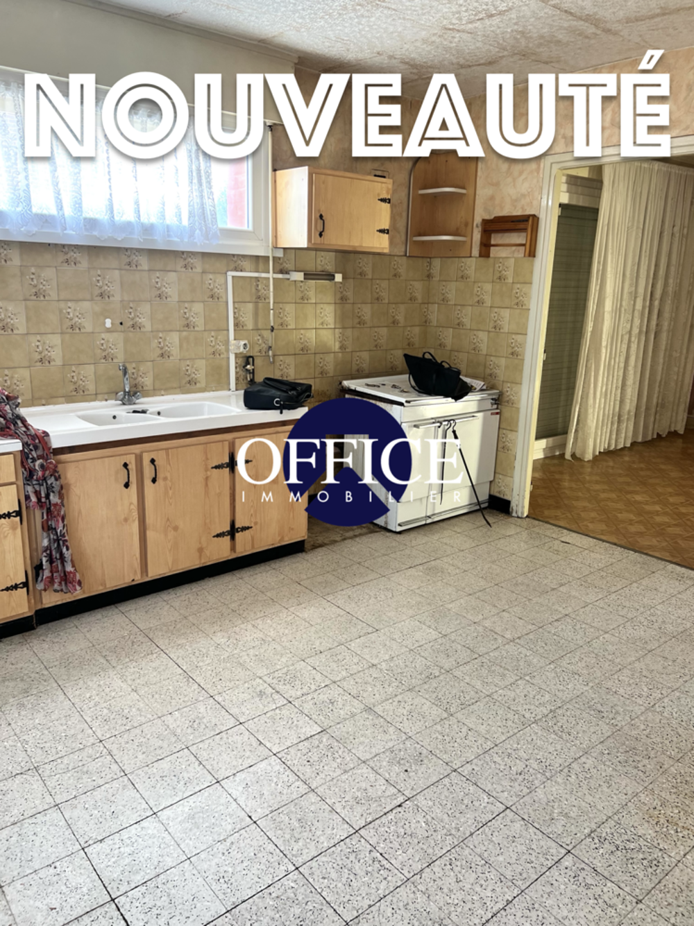 Vente Maison PAVILLON INDIVIDUEL DE PLAIN-PIED – GARAGE – JARDIN – SPÉCIAL BRICOLEURS ! Lens