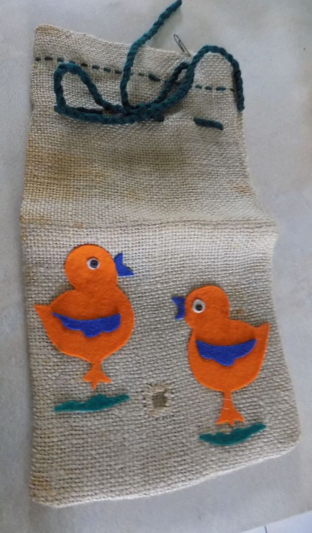 Petit sac toile Maroquinerie