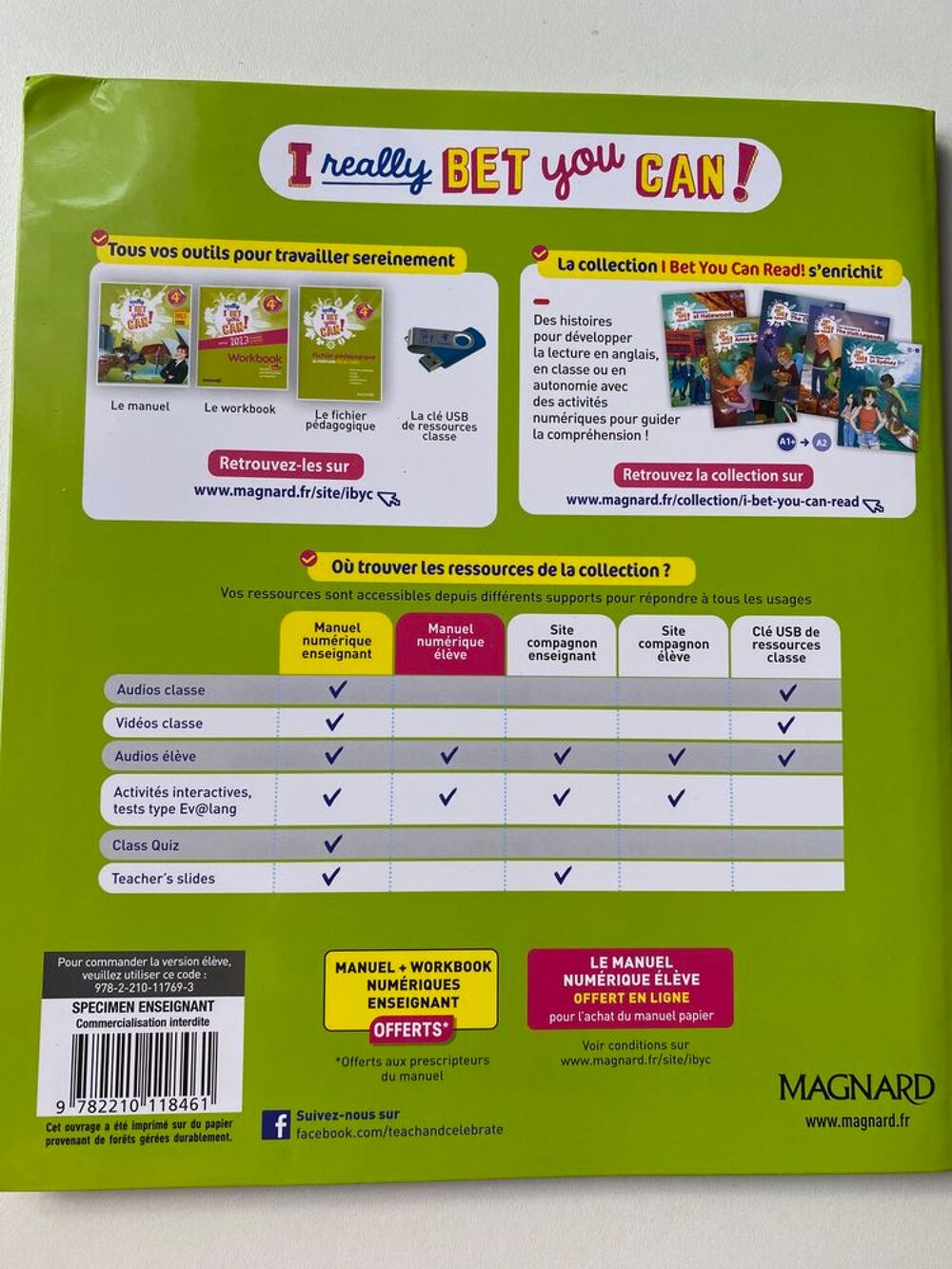 Livre Anglais Really I Bet You Can Niveau 4&egrave;me Livres et BD