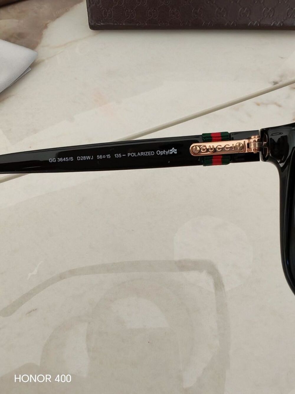 Lunettes de soleil Gucci Bijoux et montres