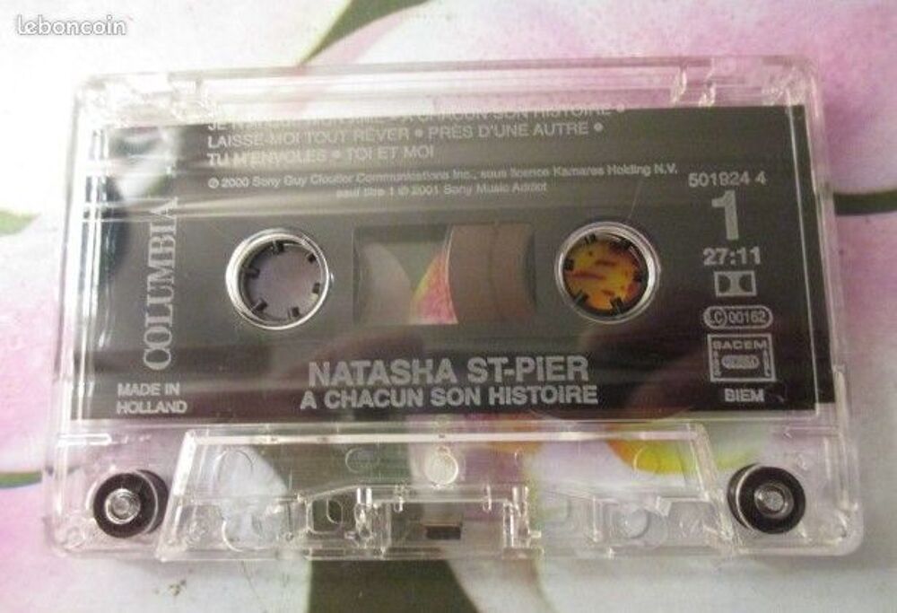 Cassette audio Natasha St-Pierre CD et vinyles