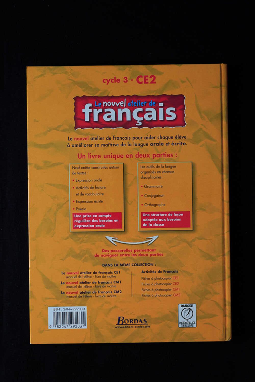 Le nouvel atelier de Fran&ccedil;ais - CM2 Livres et BD