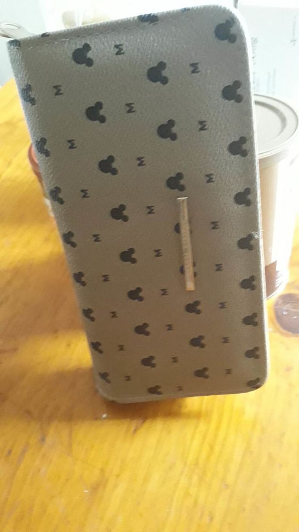 Porte feuilles Mickey Maroquinerie