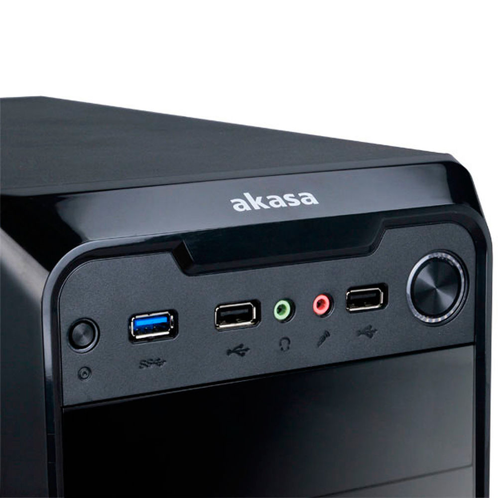 AKASA Cavalry Tour Moyenne ATX CASE USB 3.0
Matériel informatique