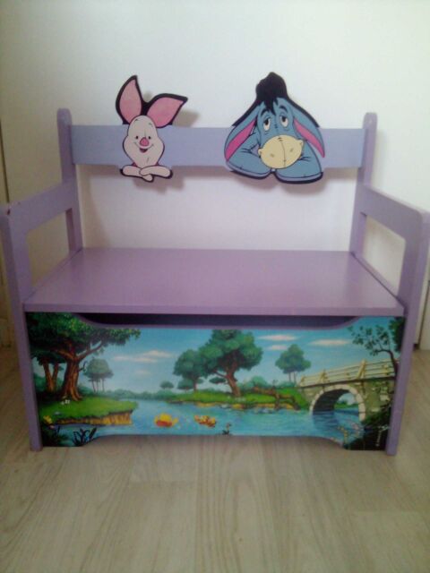banc_coffre a jouets,porcinet et bourriquet de Winnie l'ourson . 25 vreux (27)
