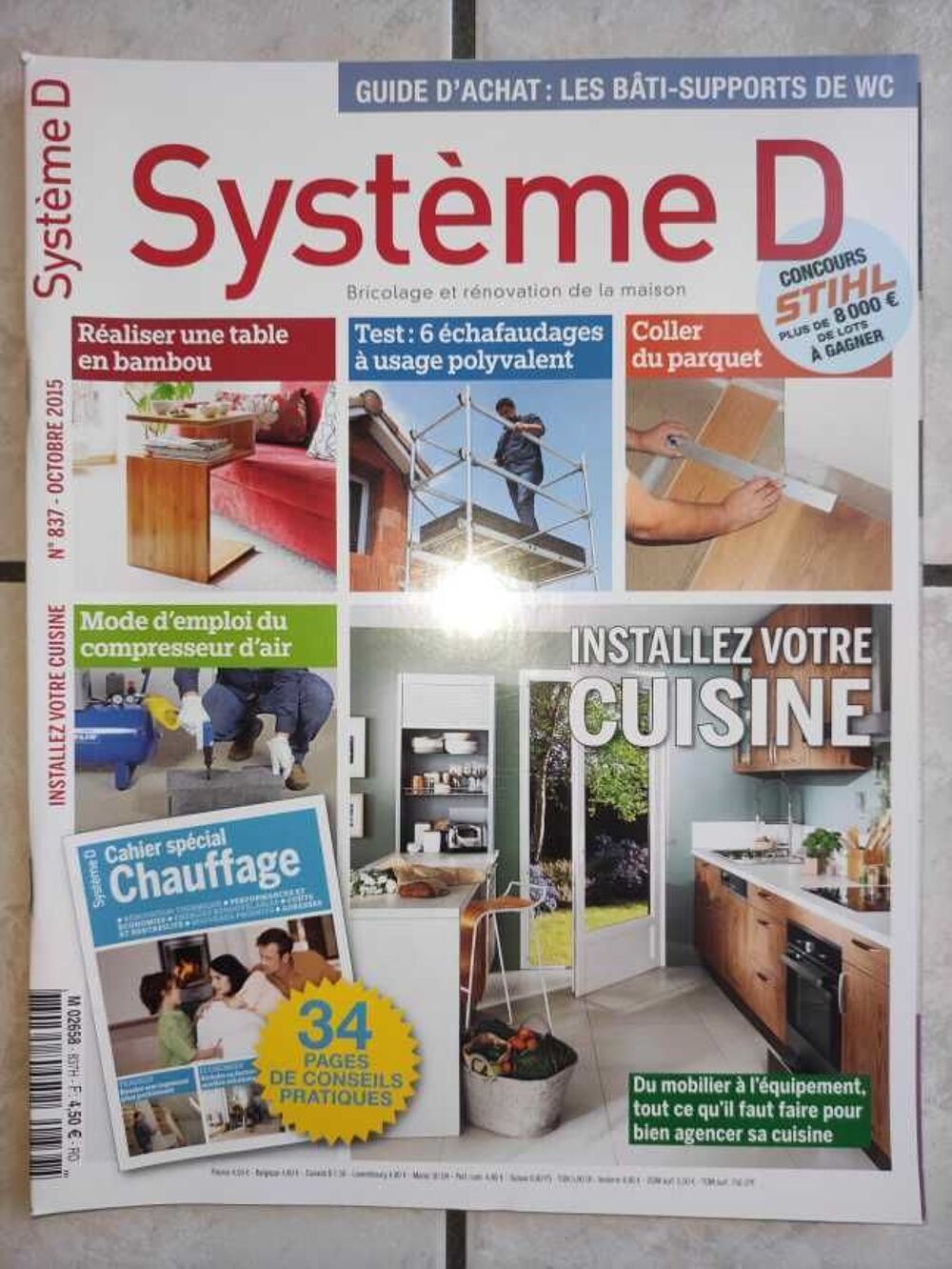 Syst&egrave;me D Lot 10 Magazines anciens Livres et BD