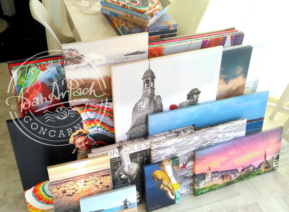 DESTOCKAGE 24 photos originales sur toile Décoration