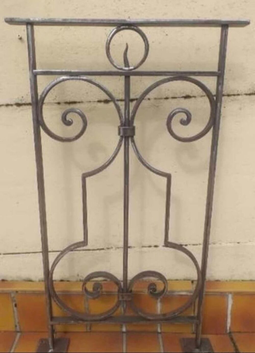 Garde corps en fer forg&eacute; Décoration