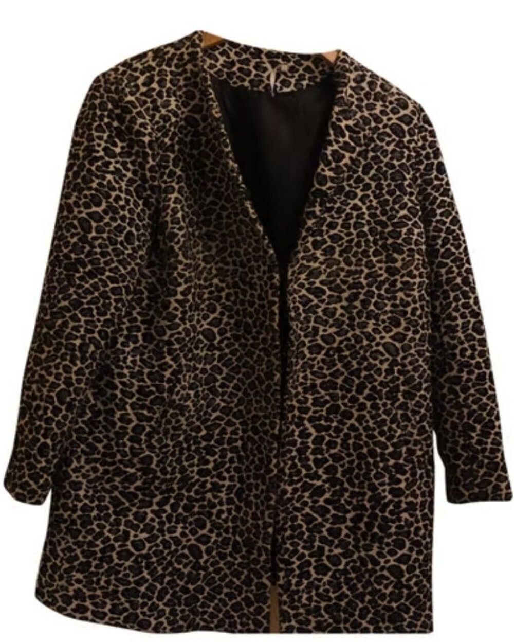 Veste velours longue motif animal taille 46 Vêtements