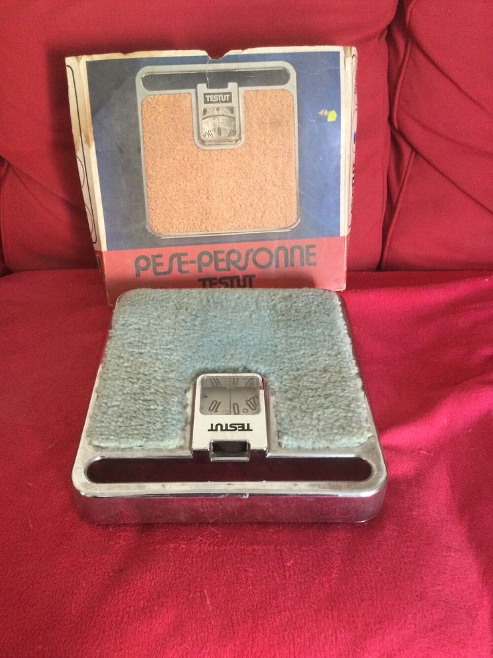 P&egrave;se personne vintage TESTUT Electroménager