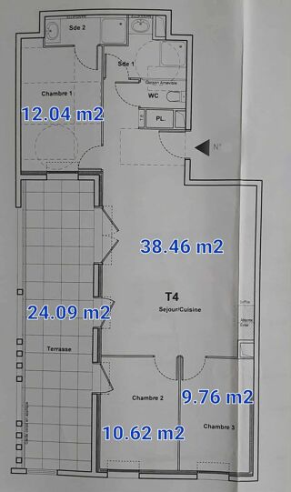  Appartement � vendre 4 pi�ces 104 m�