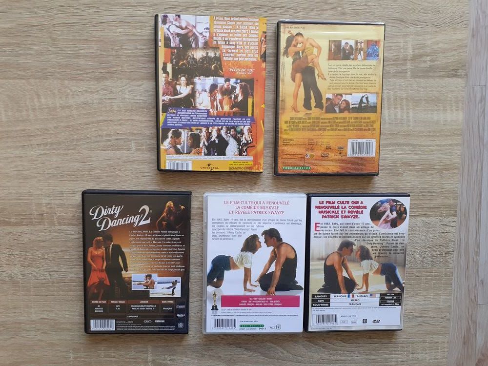 DVD " Dirty Dancing , etc......." DVD et blu-ray