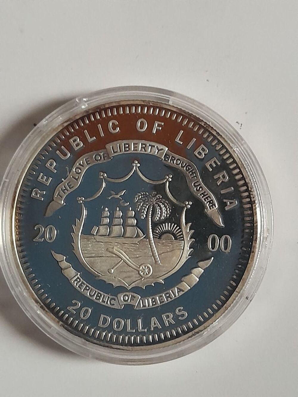pi&eacute;ce 20 dollars argent 