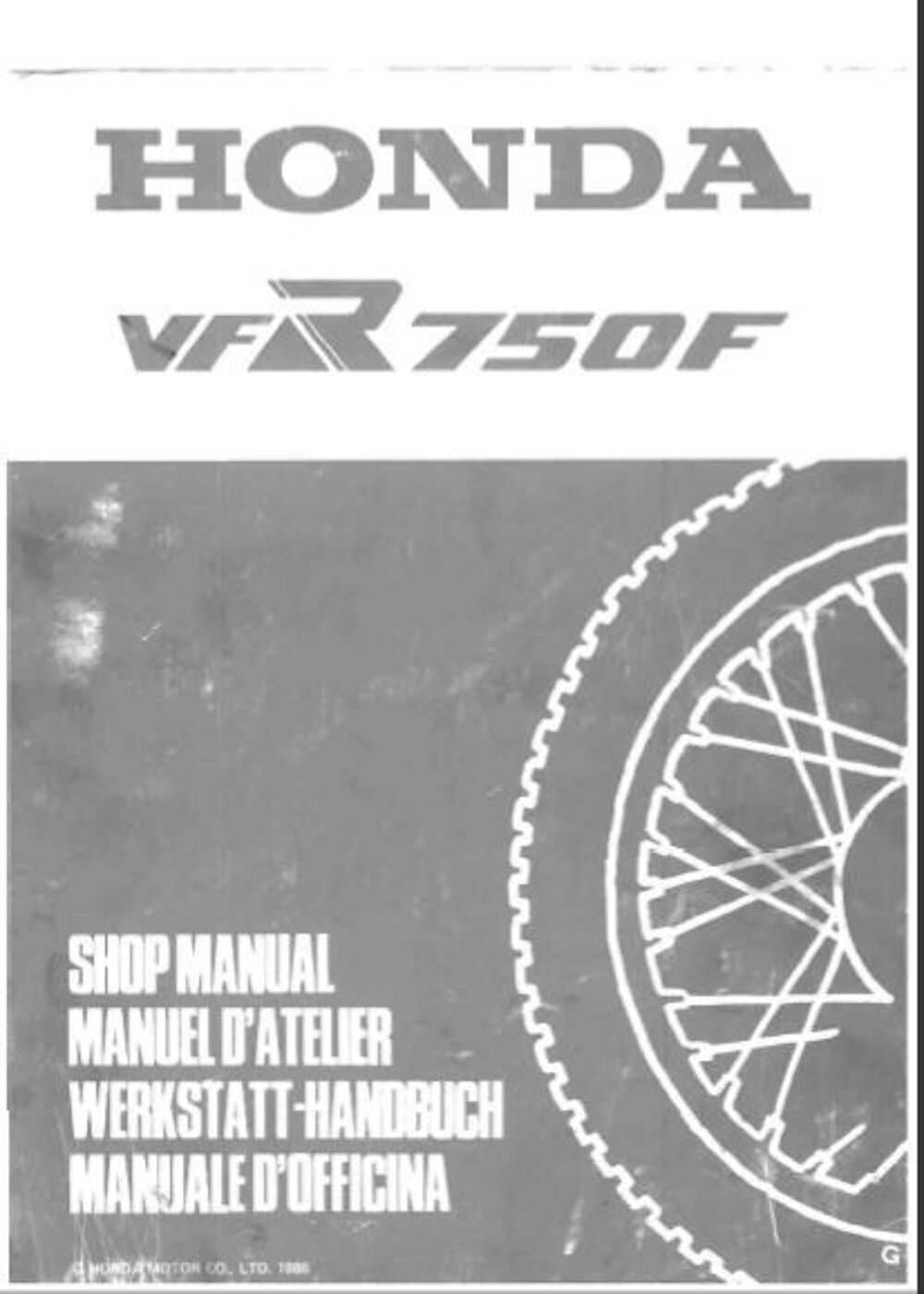 Manuels de r&eacute;paration Honda vintage Livres et BD