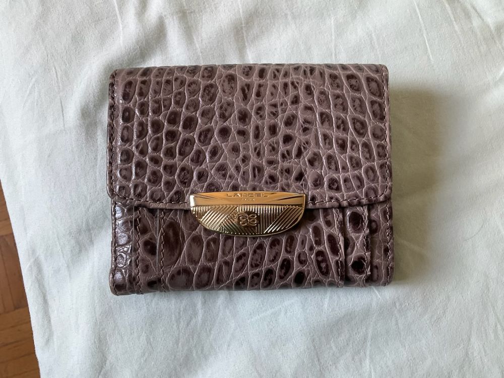 Sac et portefeuille Lancel Adjani marron Maroquinerie
