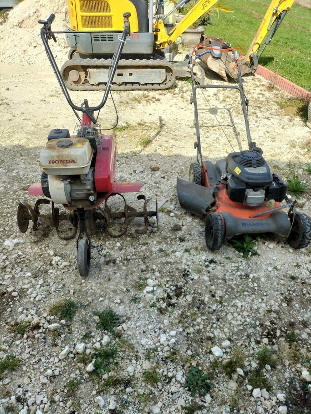 motobineuse Honda fg320 Jardin