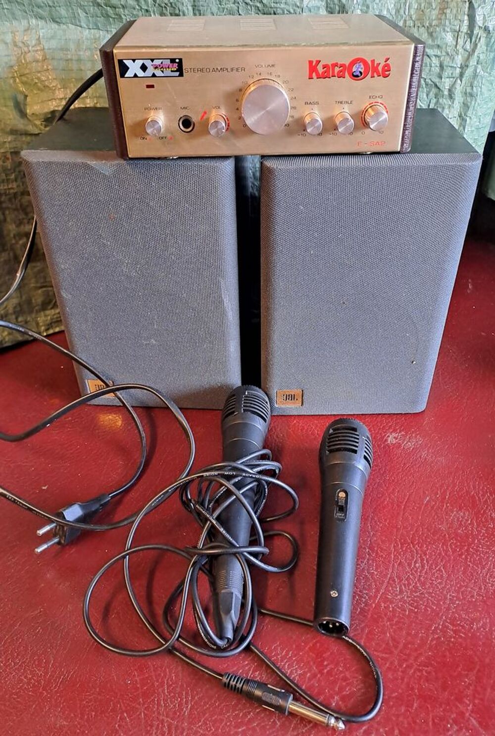 Amplificateur XXL power sound avec micro et enceintes Audio et hifi