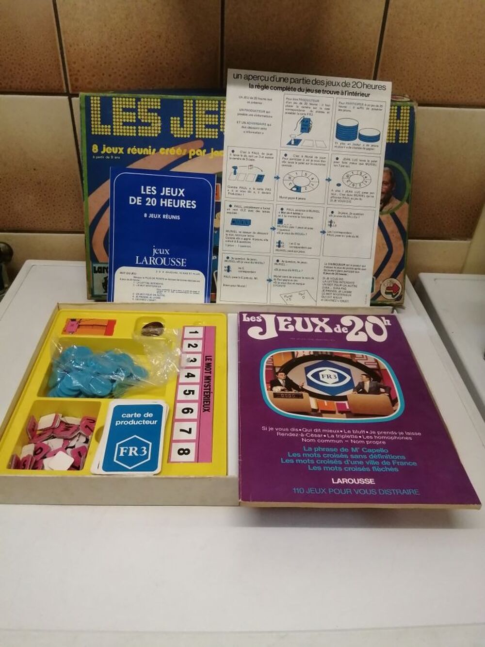 LES JEUX DE 20 HEURES LAROUSSE INSTRUCTIF Jeux / jouets
