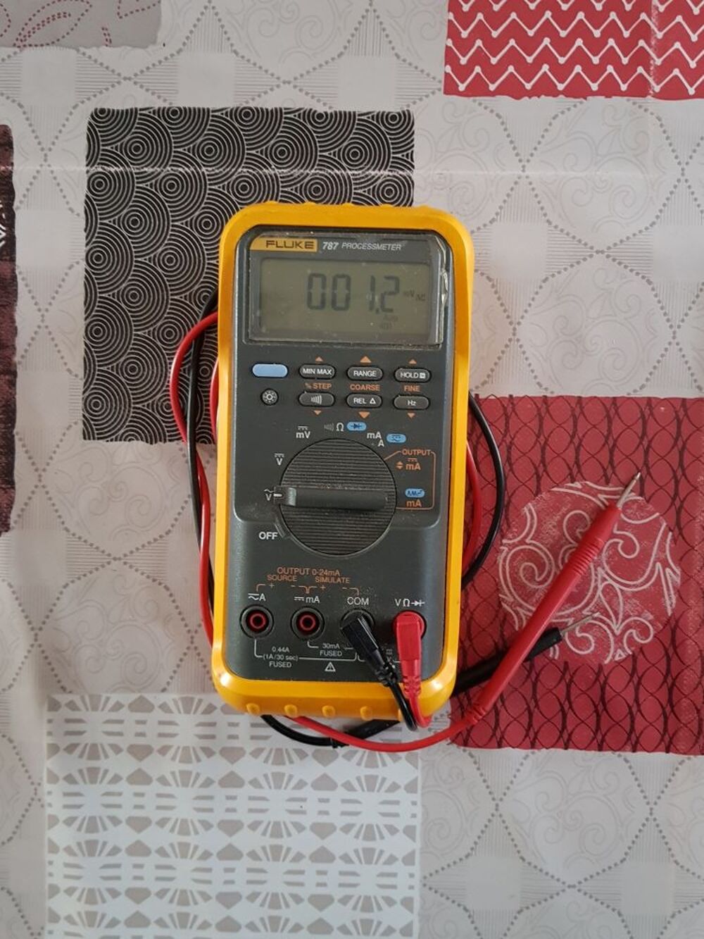 Multim&egrave;tre calibrateur g&eacute;n&eacute;rateur process multifonction fluke 787 Bricolage