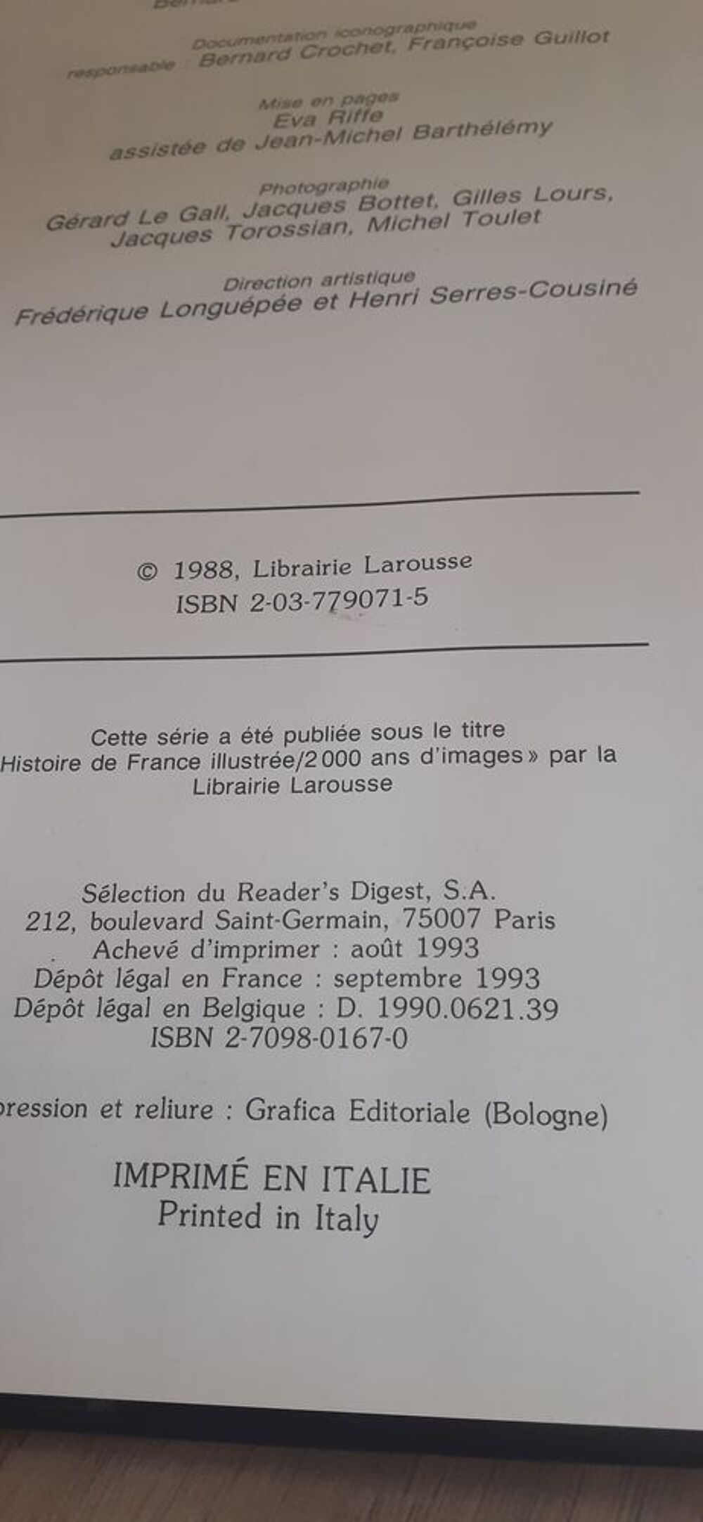 Encyclop&eacute;die larousse Livres et BD