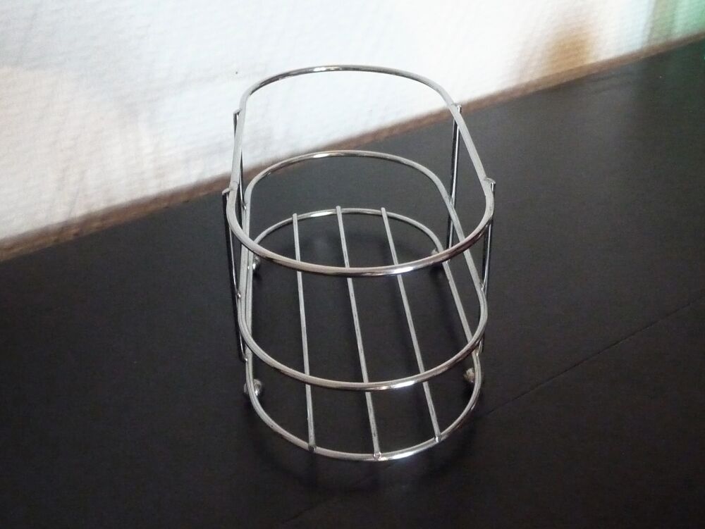Rangement/ Ustensile de Cuisine Oval en M&eacute;tal Argent&eacute;- Neuf Electroménager