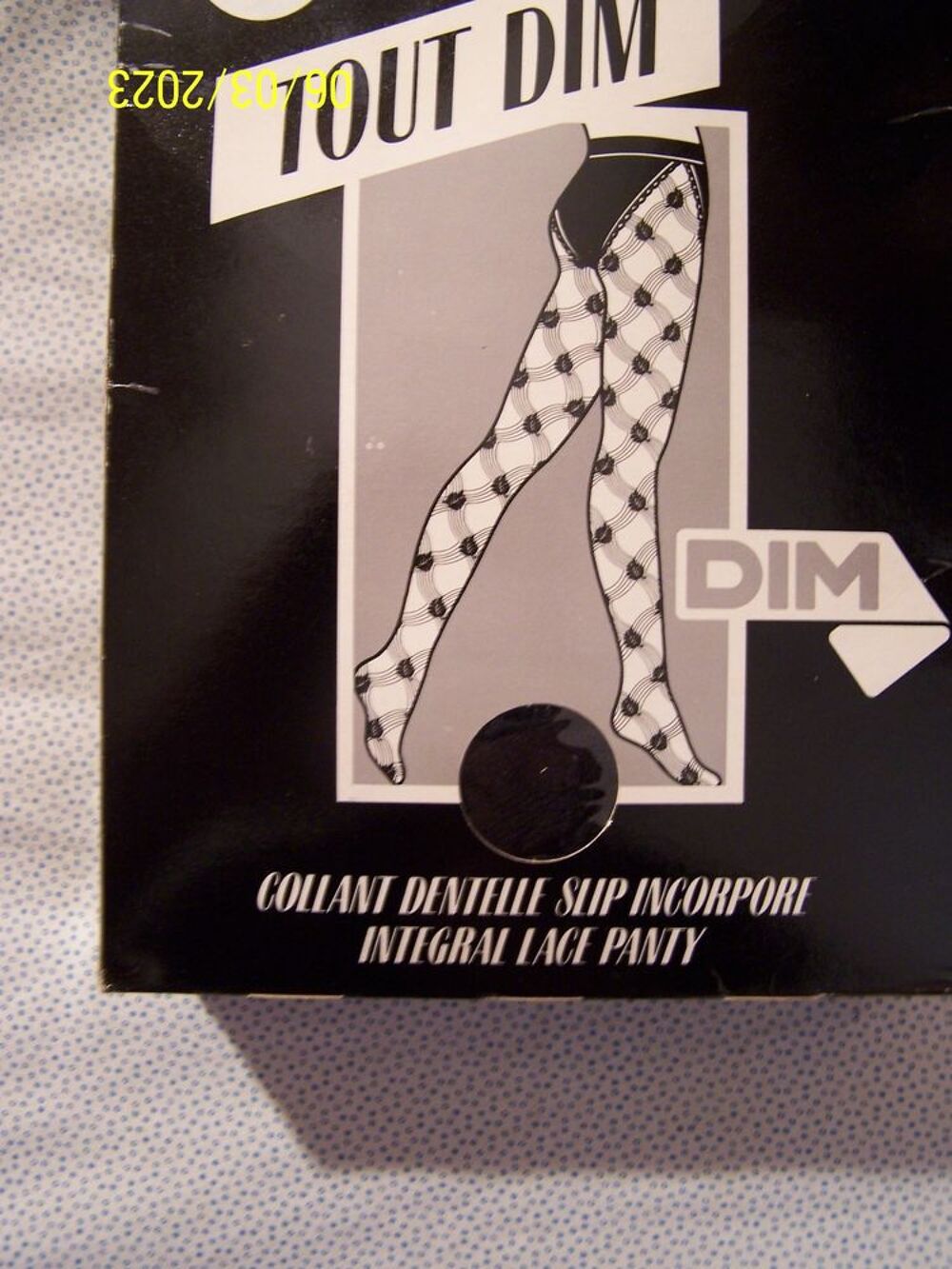 2 Collants dentelle tout dim avec slip incorpore Vêtements