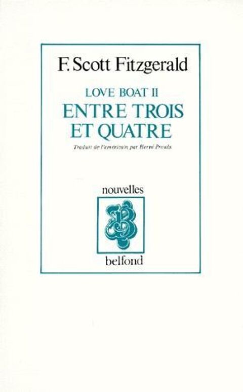 Love boat t.2 ; entre trois et quatre 7 Rennes (35)