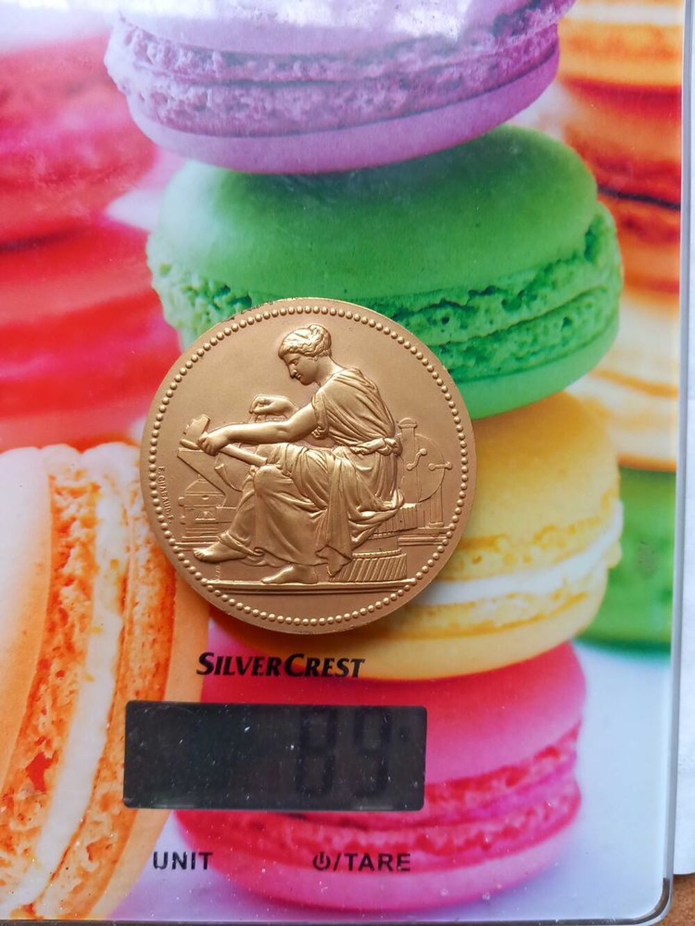 medaille syndicat des m&eacute;taux 