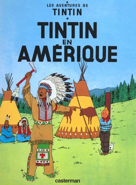 Les aventures de Tintin Tome 3 : Tintin en Am�rique 7 Boisset-les-Pr�vanches (27)