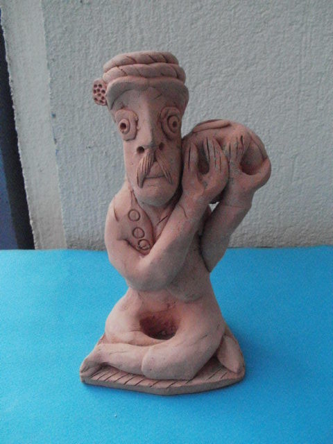Statuette terre cuite Hauteur 15 cm 12 Montauban (82)
