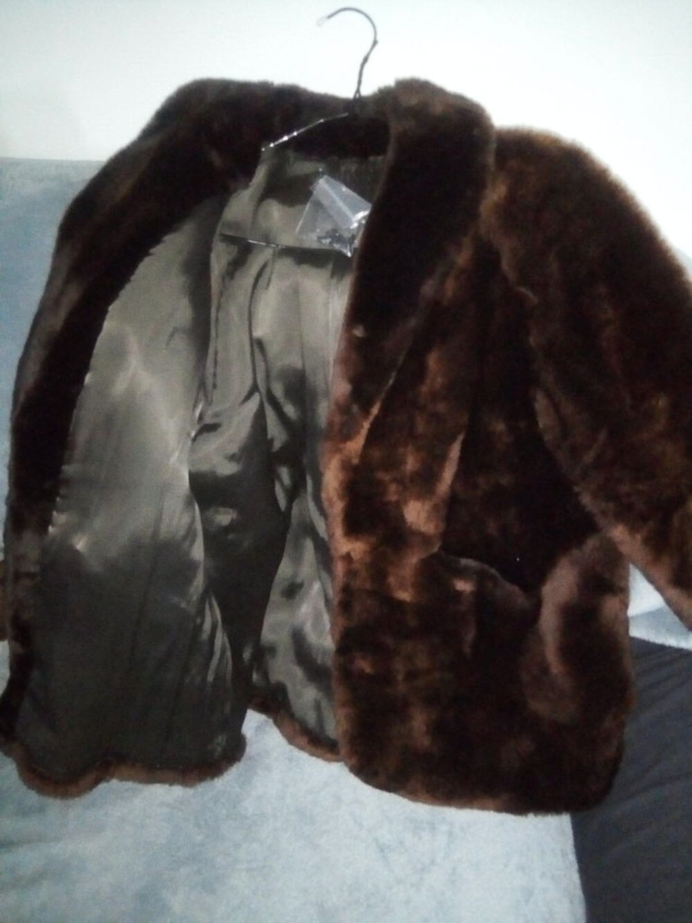 Manteau+3/4+fourrure Vêtements