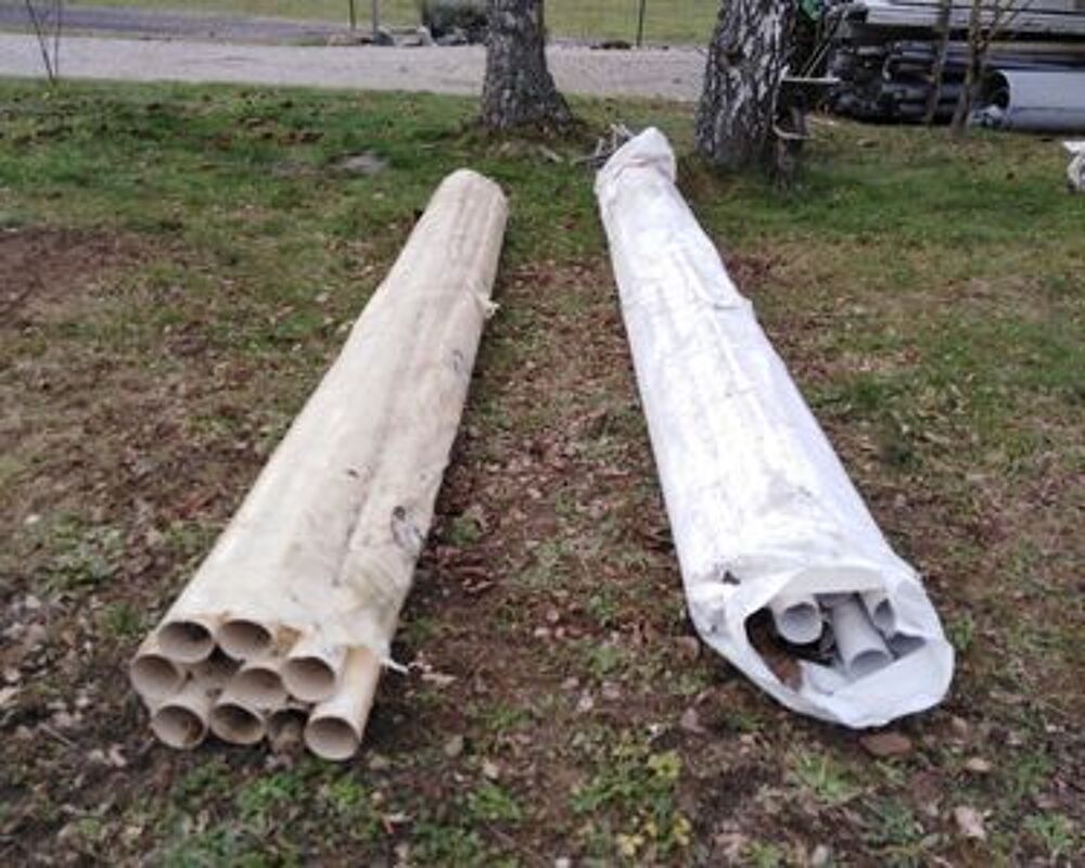 Tube descente PVC Bricolage