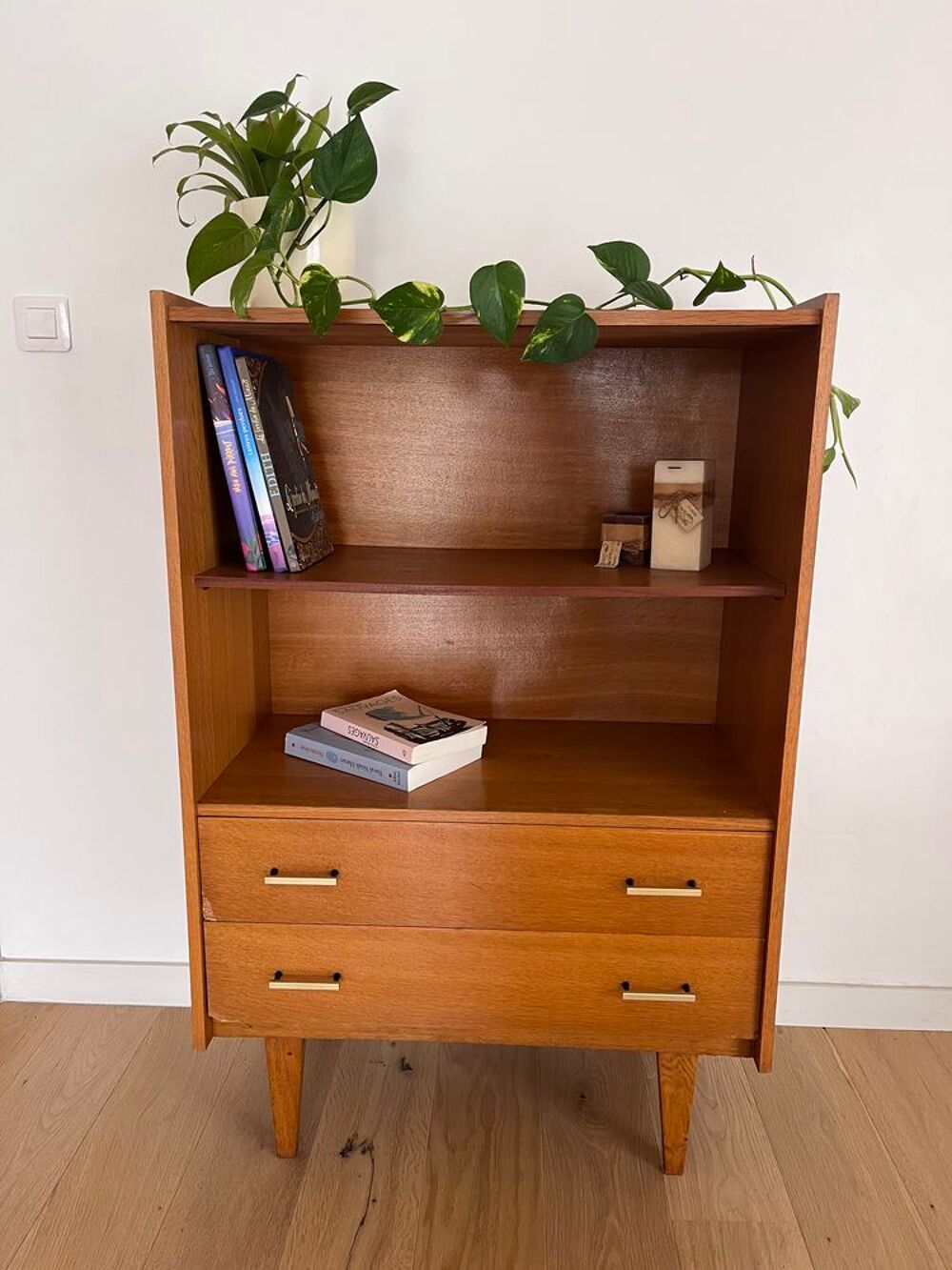 &Eacute;l&eacute;gante biblioth&egrave;que vintage Meubles