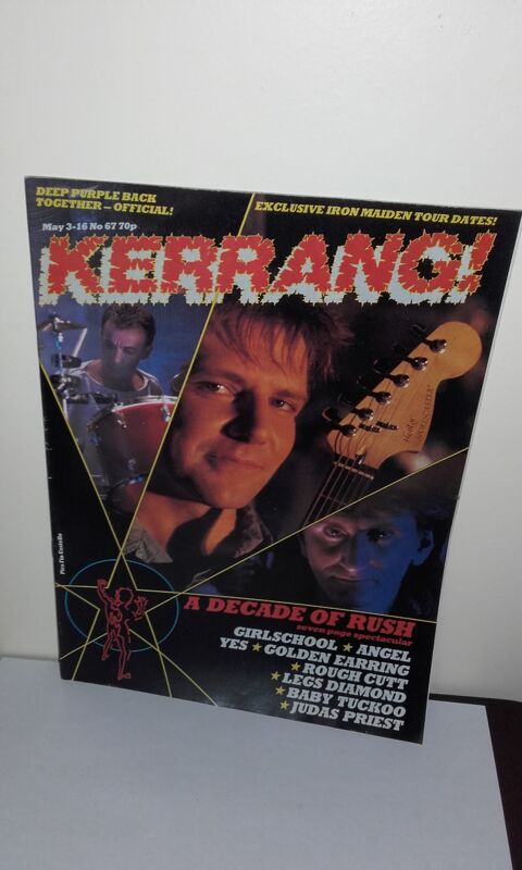 Kerrang N67 - May 3 1984 (UK Magazine) avec Rush 35 Angers (49)