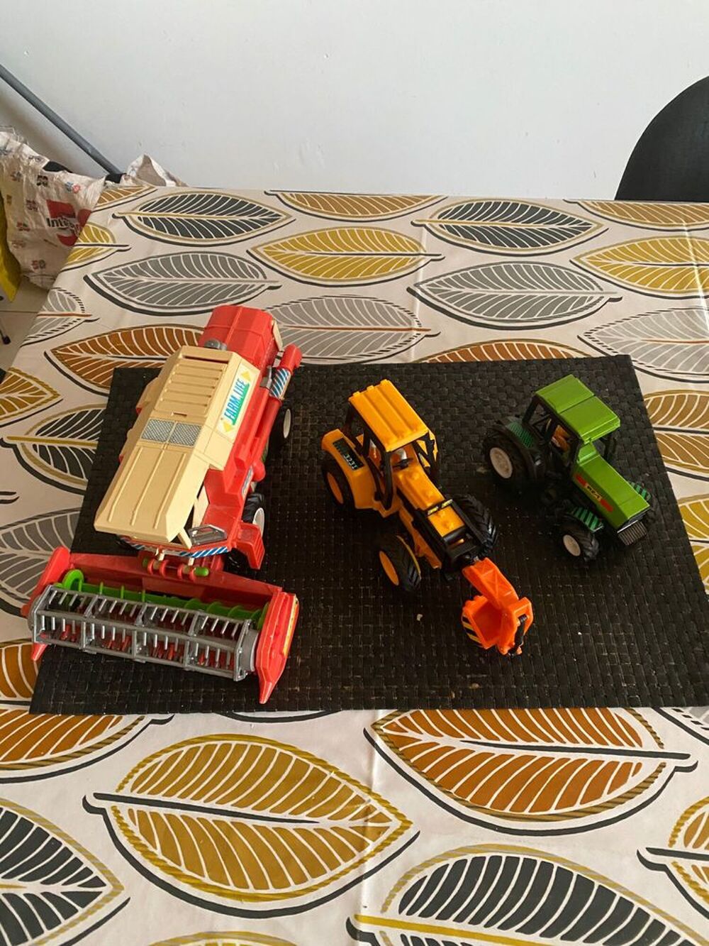 lot de 4 tracteurs s vintage pour enfants Jeux / jouets