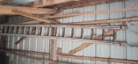 Echelle en bois coulissante 2 fois 4 metres 70 Wassy (52)