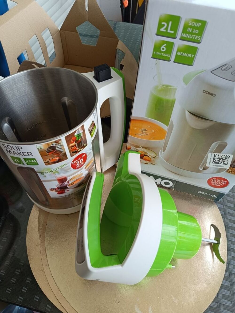 blender chauffant 2L DOMO Electroménager