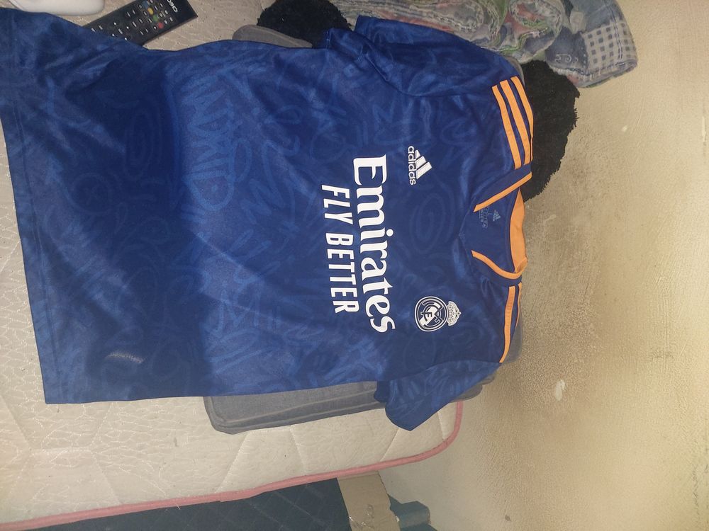 Maillot foot real madrid ext&eacute;rieur 2021 2022 Sports