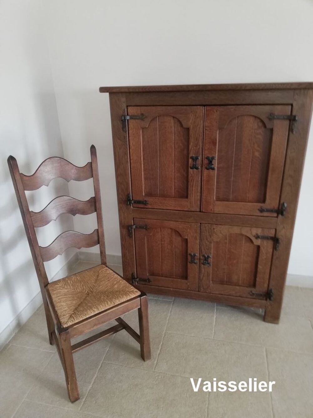  Ensemble de meubles de salle &agrave; manger de style rustique Meubles