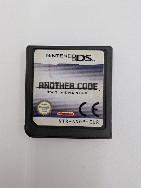 Jeu Nintendo DS Another Code : Two Memories en loose 22 Vulbens (74)