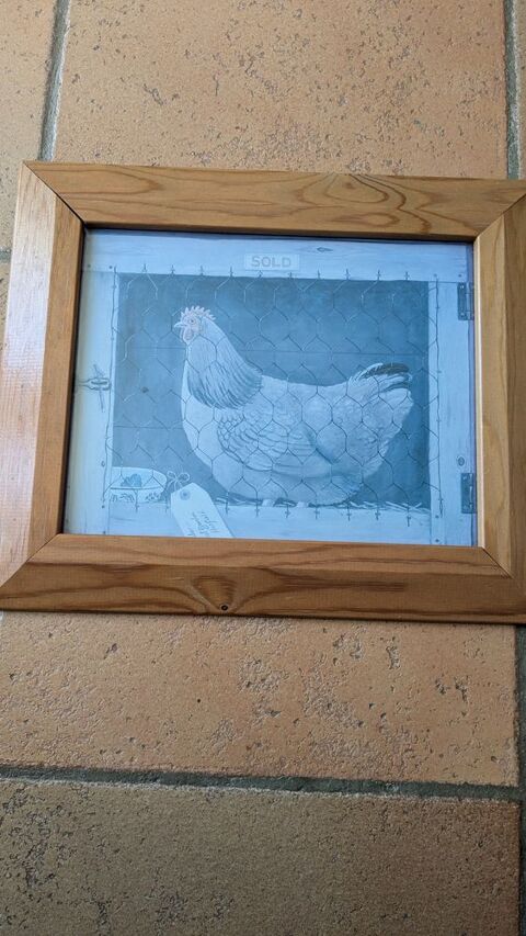 tableau poule en cage Vendargues (34)