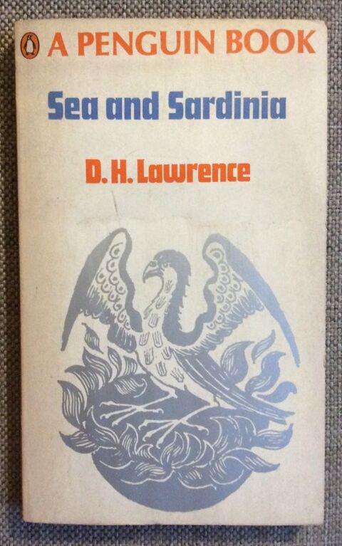 Livre en anglais   Sea and Sardinia   de D.H. Lawrence 1 Paris 17 (75)