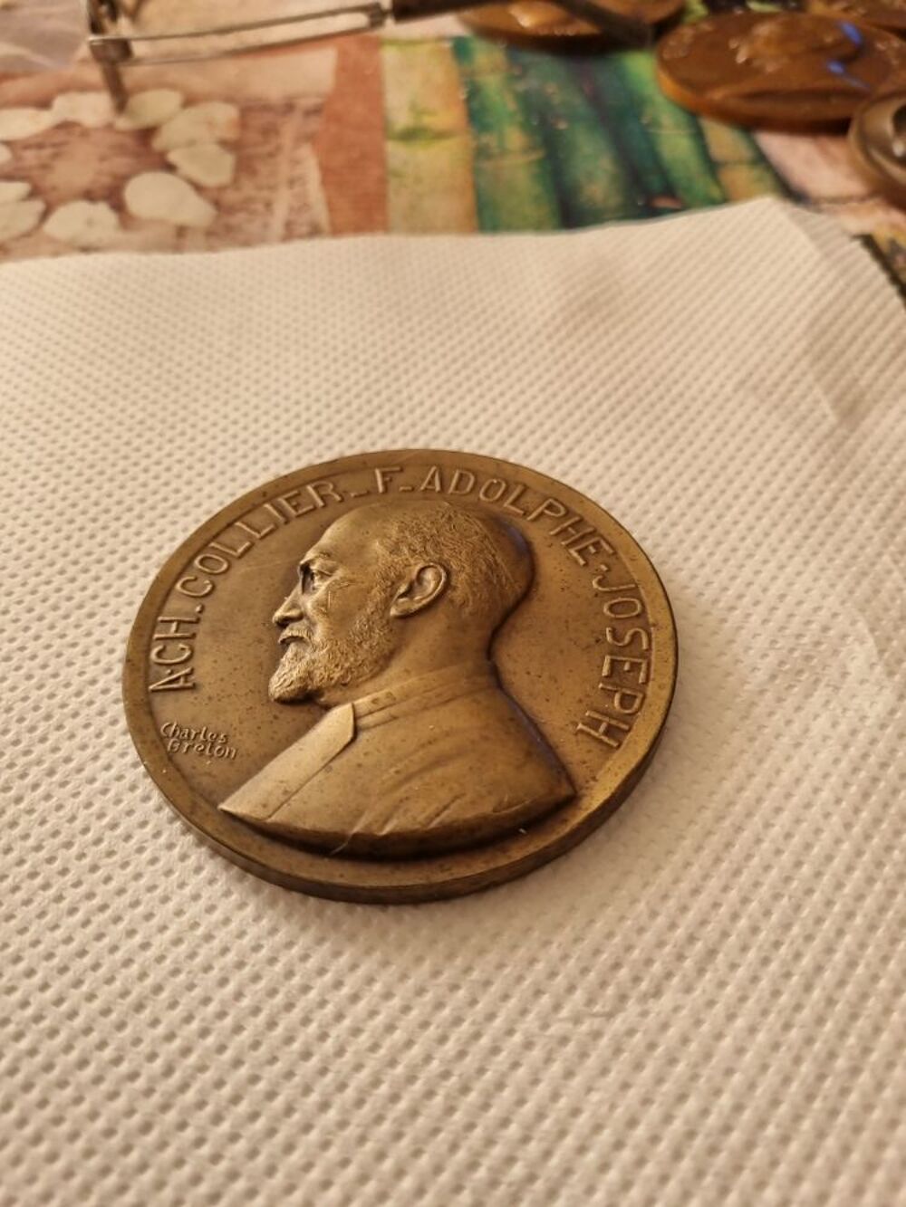 m&eacute;daille de bronze 
