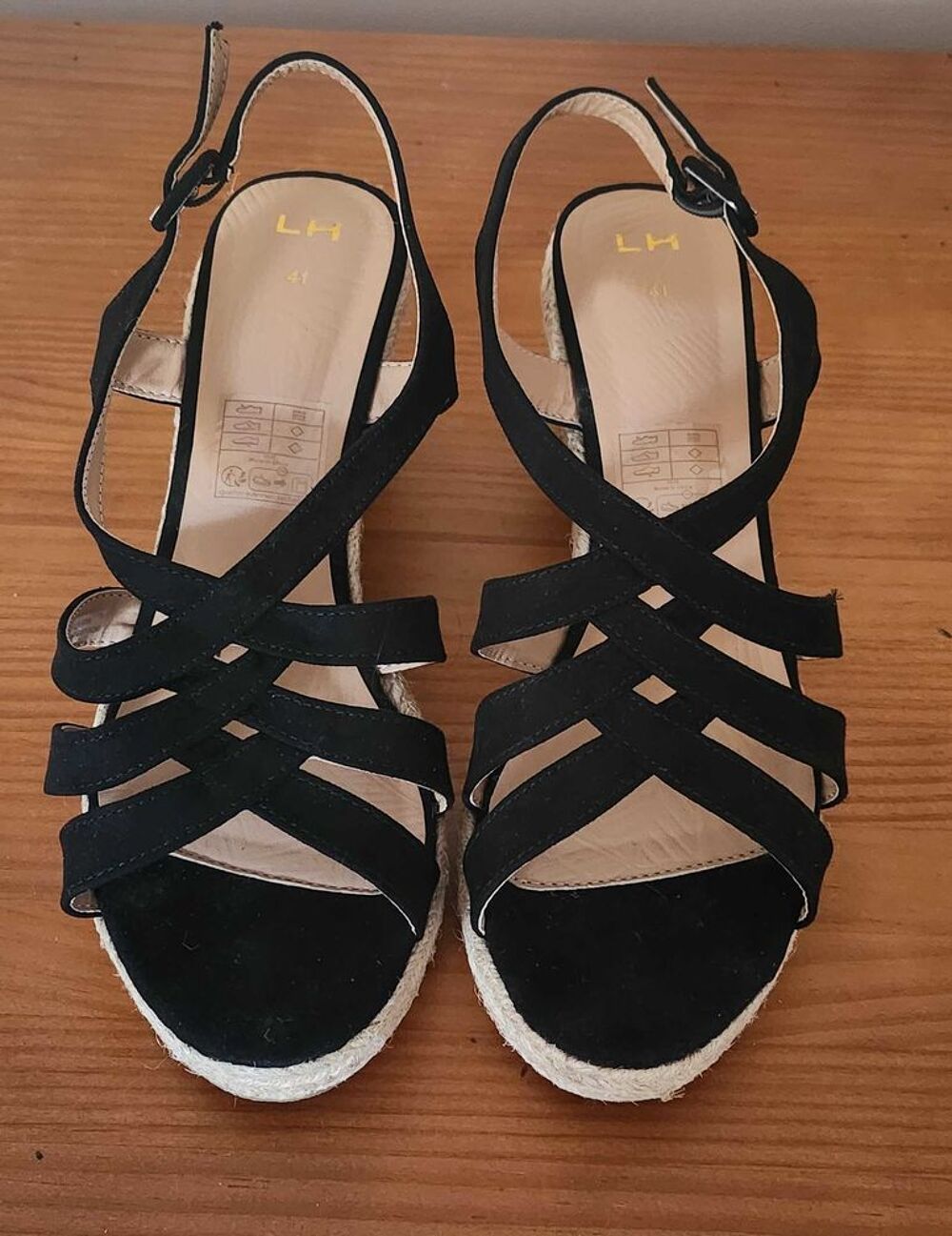 sandales compens&eacute;es femme Chaussures