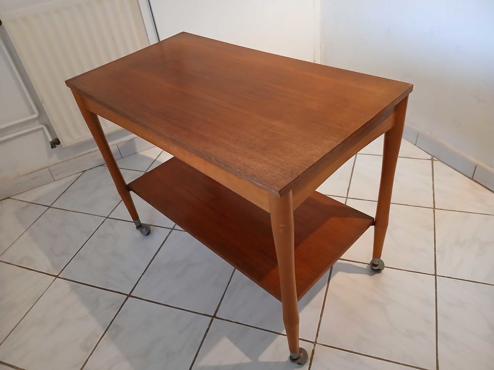 table+desserte+&agrave; +roulettes Meubles