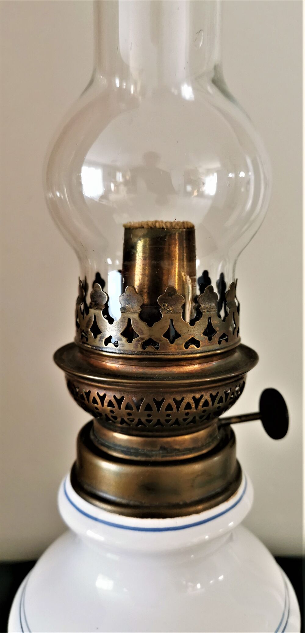 Lampe &agrave; p&eacute;trole hauteur 52 cm Dcoration